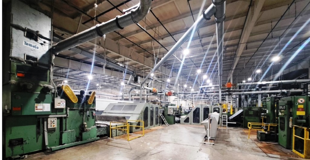 DILO Needle Punch Line, 5000mm, consisting of: